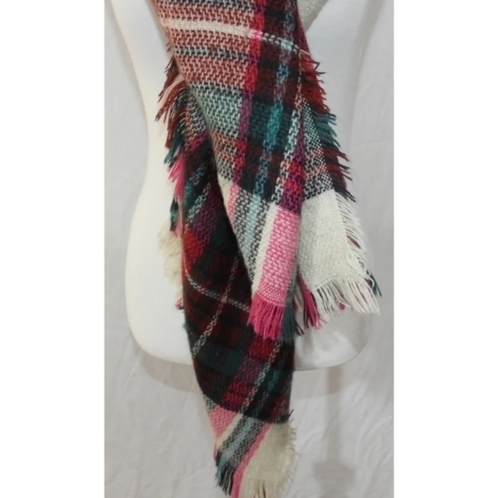Tartan Plaid‎ Blanket Scarf